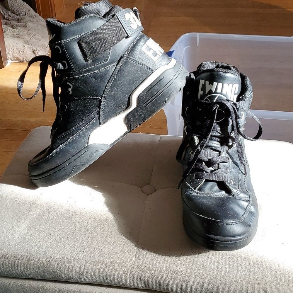 2018 Mens Ewing 33 Hi 'Black White